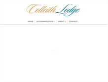 Tablet Screenshot of colleithlodge.co.nz